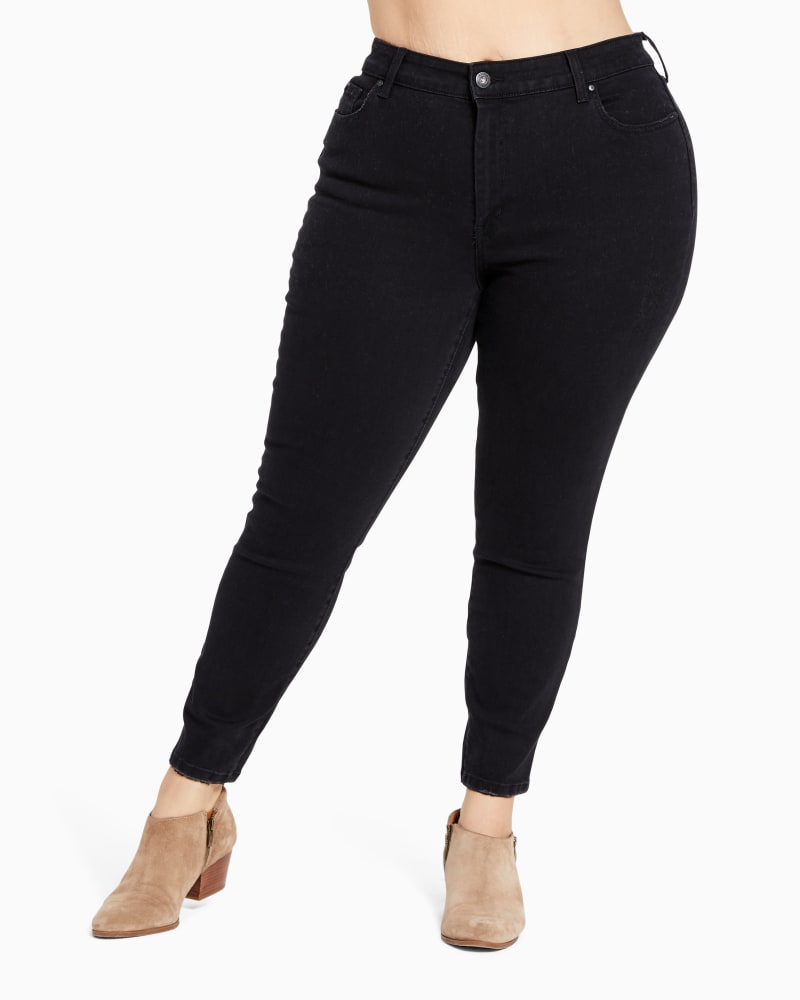 Front of plus size Charles High-Rise Ankle Jean by Jessica Simpson | Dia&Co | dia_product_style_image_id:115567